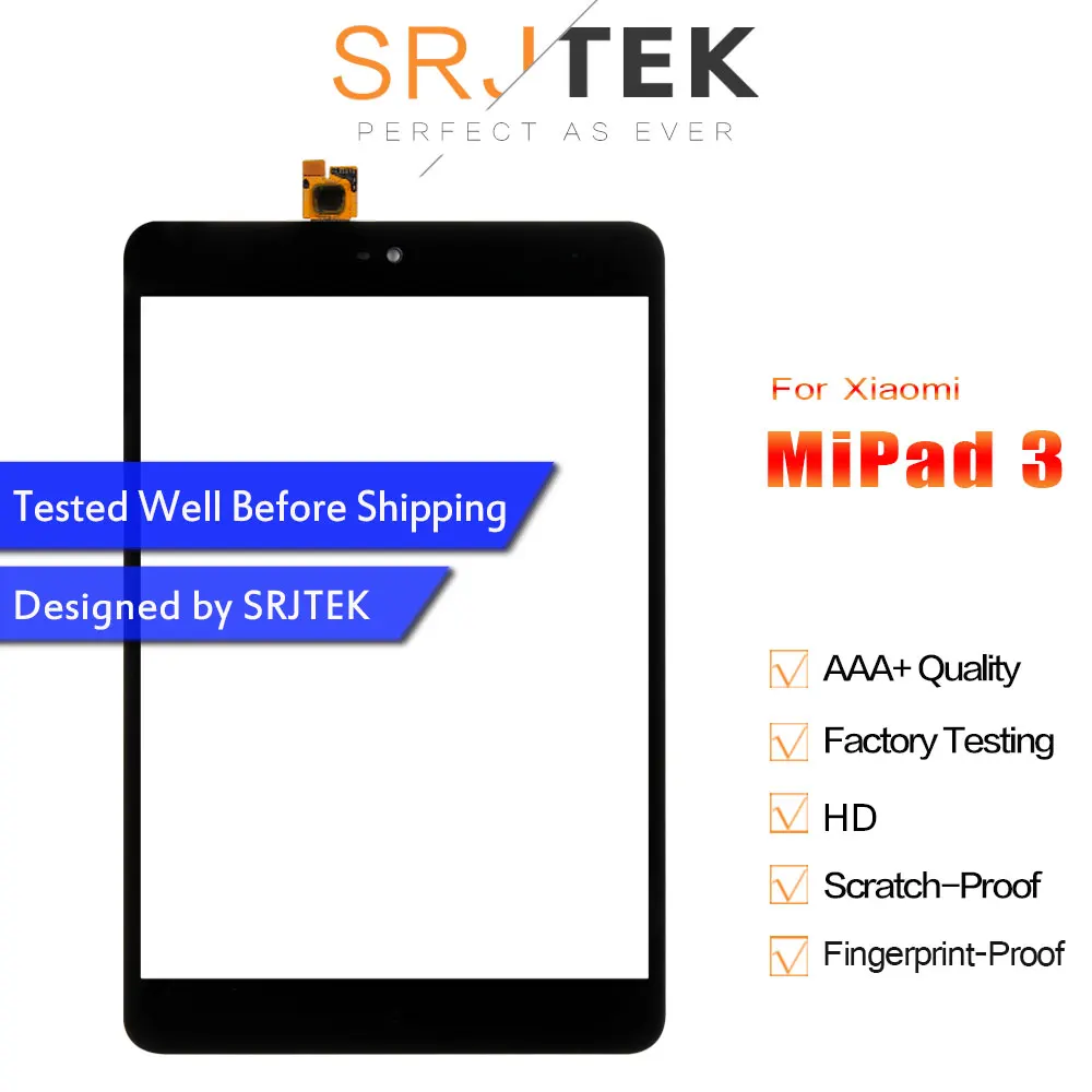 7.9" For Xiaomi Mi Pad 3 Mipad 3 Touch Screen Digitizer Tablet PC Touchscreen For Mipad3 Glass Replace Panel Replacement MIUI
7.9" For Xiaomi Mi Pad 3 Mipad 3 Touch Screen Digitizer Tablet PC Touchscreen For Mipad3 Glass Replace Panel Replacement MIUI