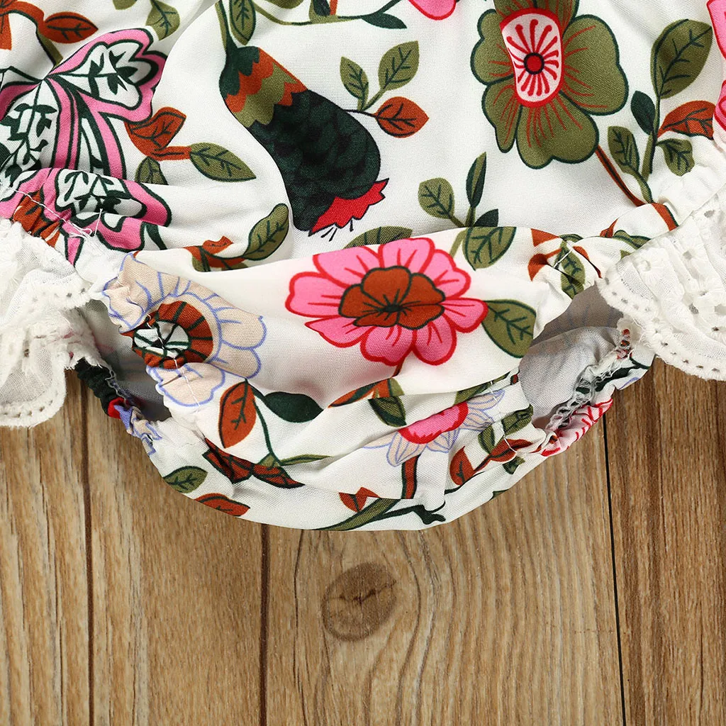Summer Infant Girls Outfits Set Off Shoulder Floral Print Tops+Lace Ruffles Shorts baby girl outfits 2t Newborn Baby Sets 2019
Summer Infant Girls Outfits Set Off Shoulder Floral Print Tops+Lace Ruffles Shorts baby girl outfits 2t Newborn Baby Sets 2019