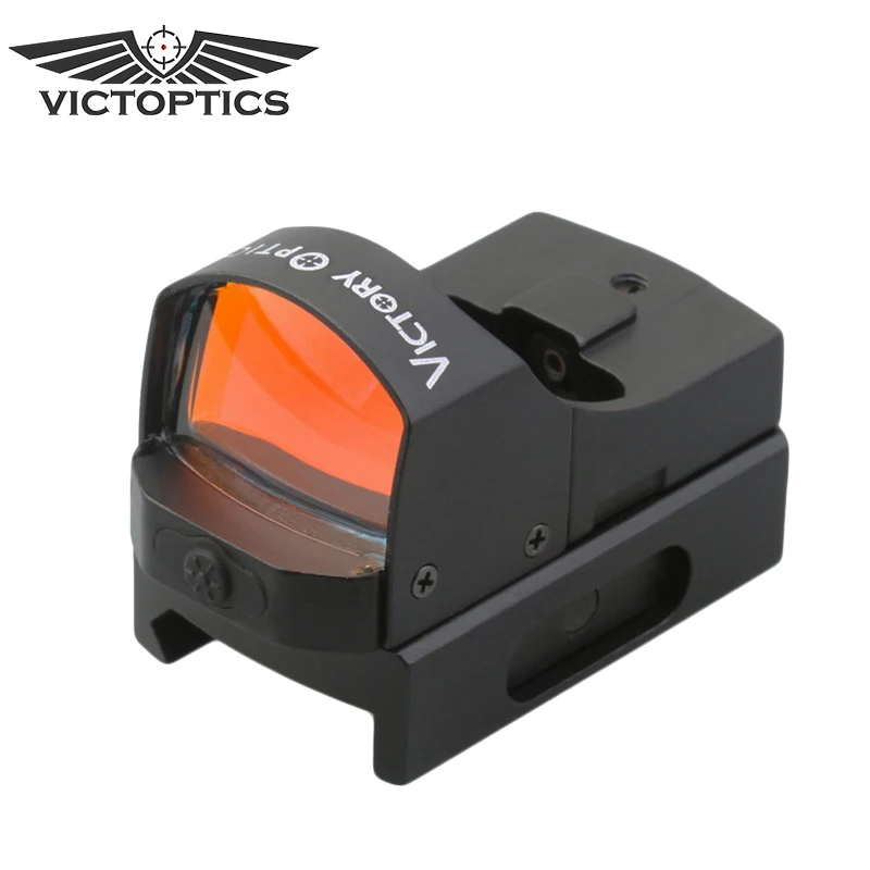 VictOptics 1x18 Красный точечный рефлекторный прицел для охоты дешевый новое