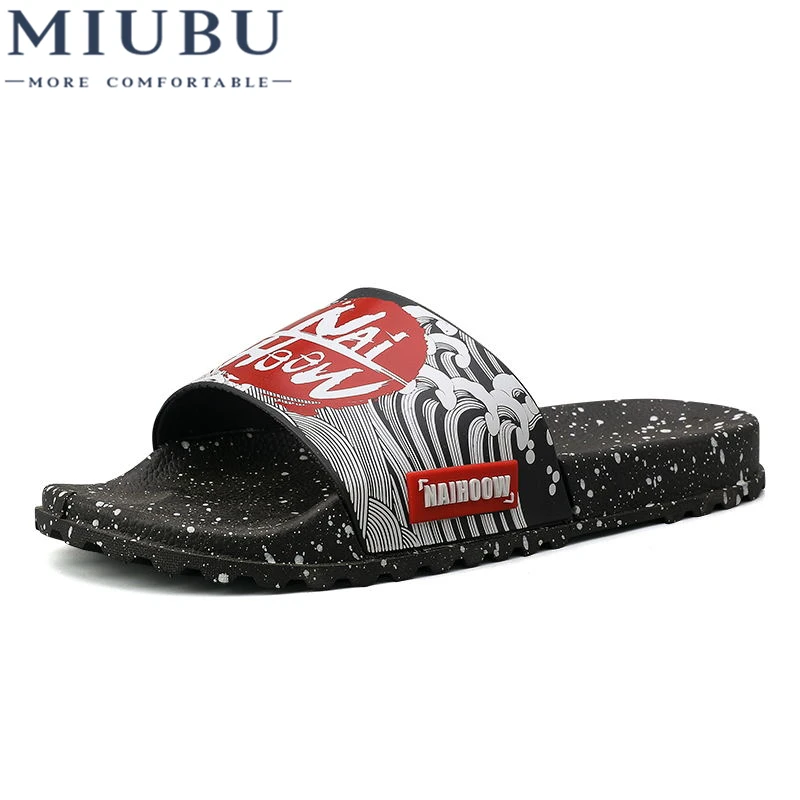 MIUBU Men's New Arrival Summer Non-slip Flat Slippers Men's Fashion Hip-Hop Slippers Outdoor Beach Flip Flops Wholesale Slides
MIUBU Men's New Arrival Summer Non-slip Flat Slippers Men's Fashion Hip-Hop Slippers Outdoor Beach Flip Flops Wholesale Slides