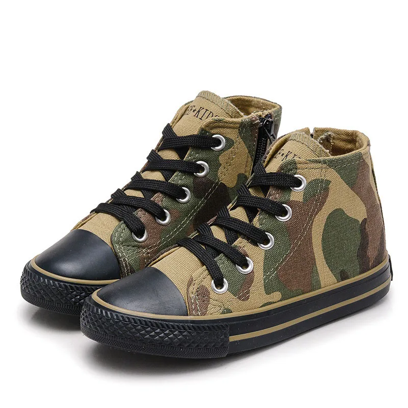 Children Camouflage Canvas for Boys Girl High Help Casual Shoes Spring Autumn Flat Shoes Kids Rubber Outdoor Sneaker for Baby
Children Camouflage Canvas for Boys Girl High Help Casual Shoes Spring Autumn Flat Shoes Kids Rubber Outdoor Sneaker for Baby