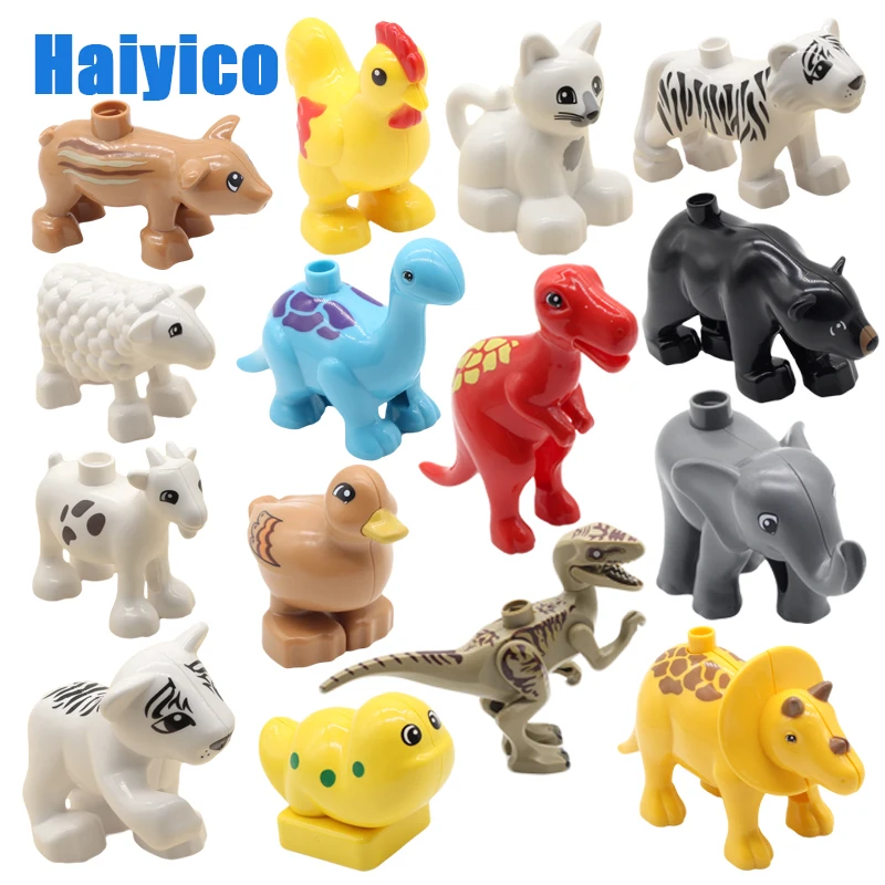 Original Animal Big Building Blocks Bricks Supplement Accessories Dinosaur Zoo Compatible bricks Kids Education Model Toys Gift
Original Animal Big Building Blocks Bricks Supplement Accessories Dinosaur Zoo Compatible bricks Kids Education Model Toys Gift