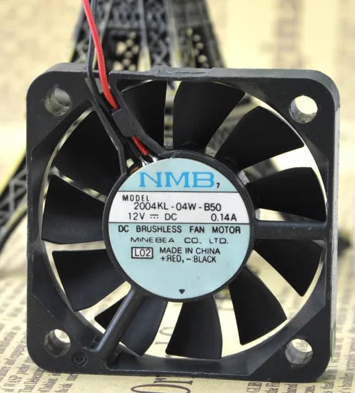 SSEA New Wholesale cooling fan for NMB 2004KL-04W-B50 5CM 5010 12V 0.14A 2 wire Cooling fan 50*50*10mm
SSEA New Wholesale cooling fan for NMB 2004KL-04W-B50 5CM 5010 12V 0.14A 2 wire Cooling fan 50*50*10mm