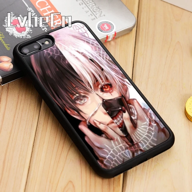 Чехол для телефона LvheCn с Токийский Гуль канеки Кен iPhone 5 6 s 7 8 plus 11 12 Pro X XR XS Max Samsung