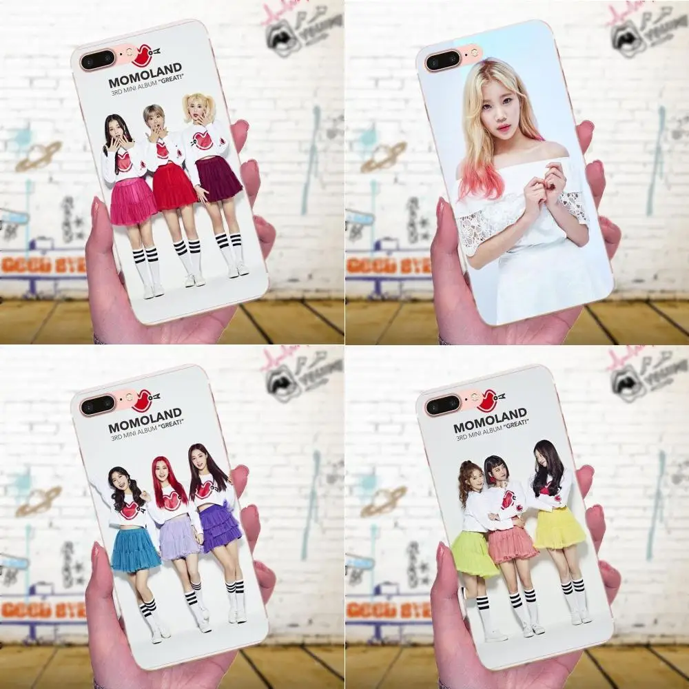 K pop Momoland для Huawei P7 Honor 4C 5A 5C 5X 6 6C 6A 6X 7 7X 8 9 V8 V10 Y3II Y5II Y6II G8 Play Lite Мягкий
