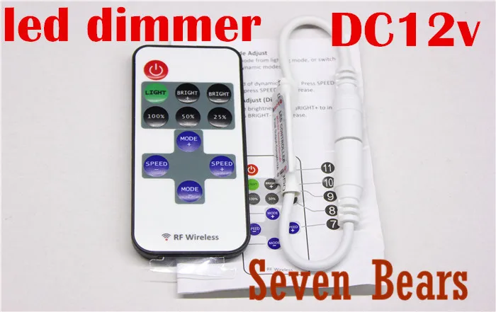 Беспроводной пульт дистанционного управления для светодиодной ленты SMD5630 SMD5050 SMD3528
Беспроводной пульт дистанционного управления для светодиодной ленты SMD5630 SMD5050 SMD3528