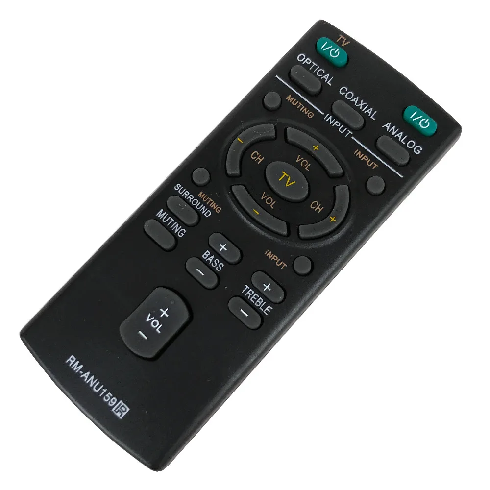 NEW Replacement RM-ANU159 For SONY Sound Bar Remote Control HT-CT60 HT-CT60/C SA-CT60 SS-WCT60 Fernbedienung
NEW Replacement RM-ANU159 For SONY Sound Bar Remote Control HT-CT60 HT-CT60/C SA-CT60 SS-WCT60 Fernbedienung
