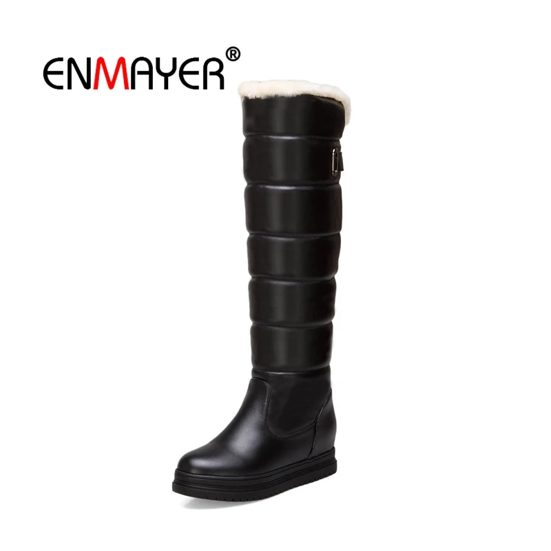 ENMAYER Woman Over The Knee Boots Winter Boots Shoes Women Thigh High Booty Cow Suede Fashion Boots Narrow Band Lace Up CR1690
ENMAYER Woman Over The Knee Boots Winter Boots Shoes Women Thigh High Booty Cow Suede Fashion Boots Narrow Band Lace Up CR1690
