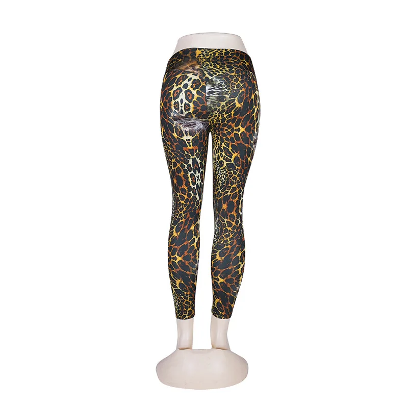 New style 3d Leopard print Leggings High Waist Push Up Fitness Leggings Polyester Stretchy Workout Pants
New style 3d Leopard print Leggings High Waist Push Up Fitness Leggings Polyester Stretchy Workout Pants