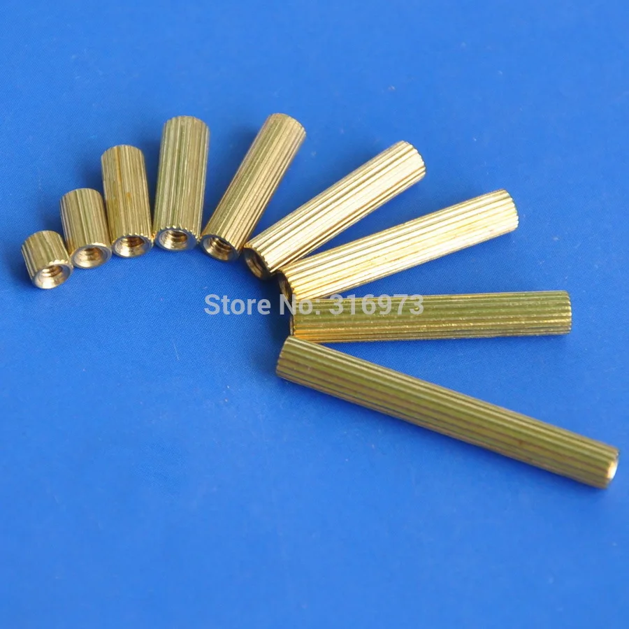 (100 pcs/lot) 33mm Threaded M2 Brass Female-Female Standoff, Spacer
(100 pcs/lot) 33mm Threaded M2 Brass Female-Female Standoff, Spacer