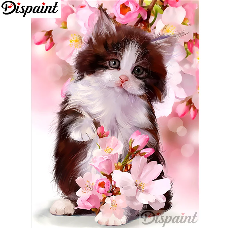 Dispaint Full Square/Round Drill 5D DIY Diamond Painting "Cat flower" Embroidery Cross Stitch 3D Home Decor A11032
Dispaint Full Square/Round Drill 5D DIY Diamond Painting "Cat flower" Embroidery Cross Stitch 3D Home Decor A11032