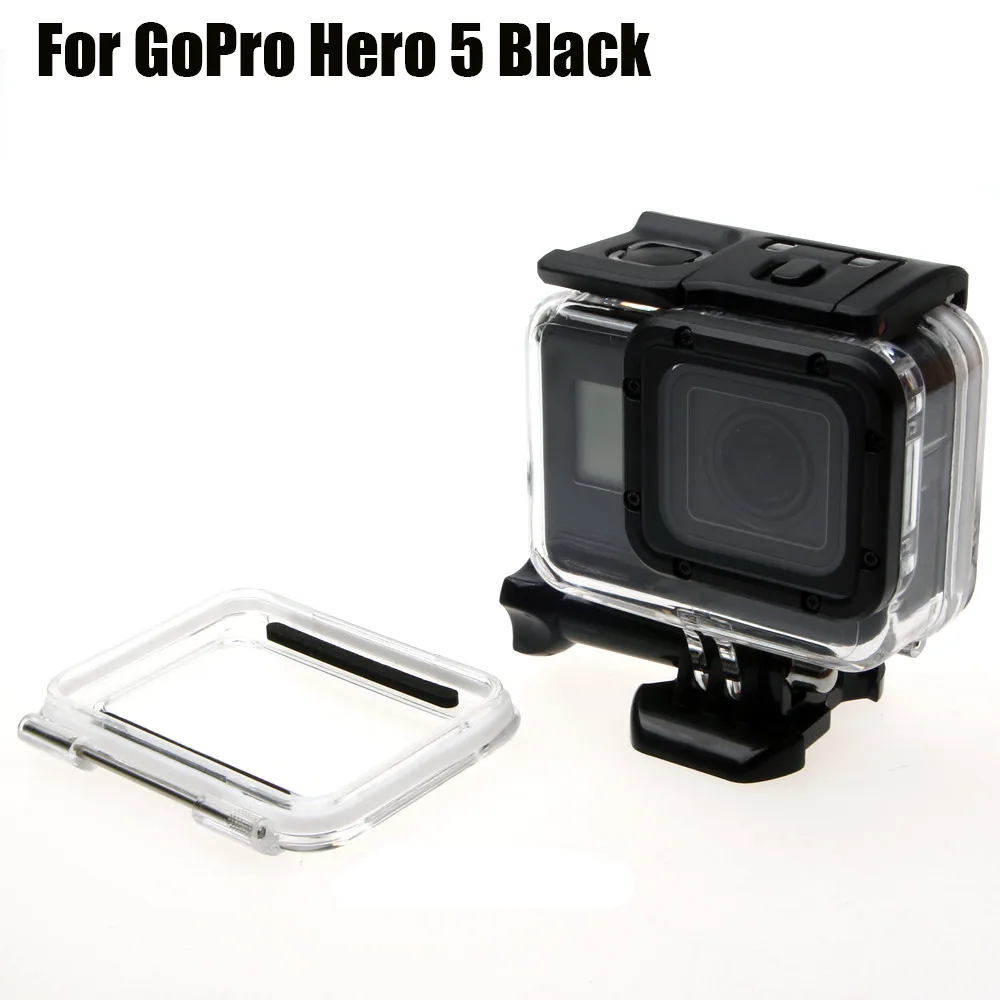 Водонепроницаемый чехол 30 м для Gopro Hero 5 6 Black Edition, корпус с полой задней крышкой для Go Pro 5 6, аксессуары для экшн-камеры
Водонепроницаемый чехол 30 м для Gopro Hero 5 6 Black Edition, корпус с полой задней крышкой для Go Pro 5 6, аксессуары для экшн-камеры