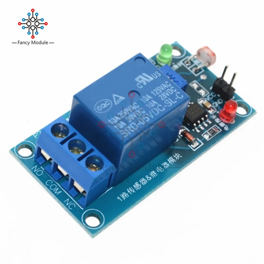 DC 5V 12V Light Photoswitch Sensor Switch LDR Photoresistor Relay Module Light Detection Photosensitive Sensor Board
DC 5V 12V Light Photoswitch Sensor Switch LDR Photoresistor Relay Module Light Detection Photosensitive Sensor Board