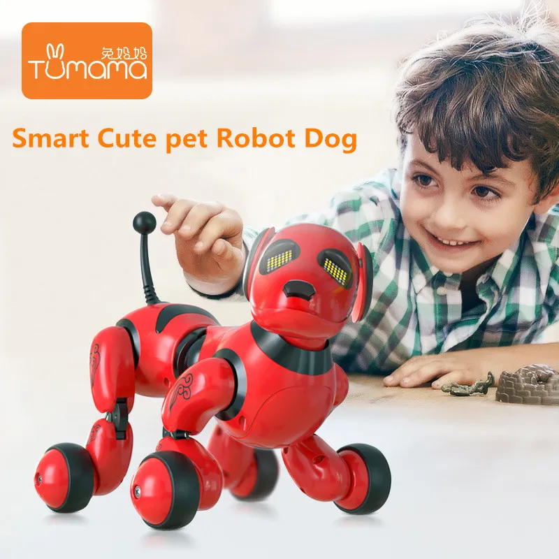 Фото Детские игрушки умная собака робот сенсорный чувствительный Электрический (купить)