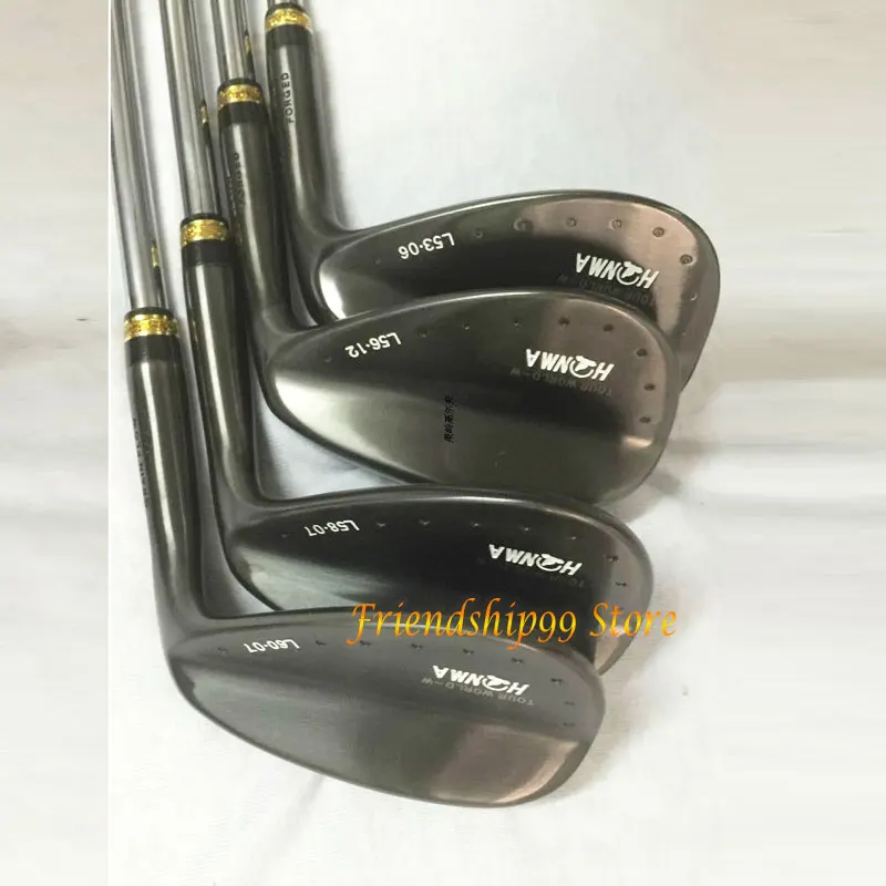 Новые мужские клюшки для гольфа Honma w105c Клубные клиновидные 53.56.58.60 Лофт со