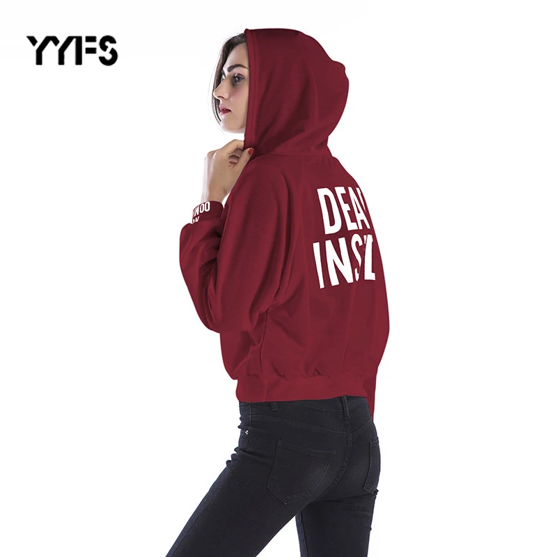 Hoodies Women Harajuku Letter Print Hooded streetwear 2021 New Sweatshirt Female Korean Long Sleeve hooded tops sudadera mujer
Hoodies Women Harajuku Letter Print Hooded streetwear 2021 New Sweatshirt Female Korean Long Sleeve hooded tops sudadera mujer