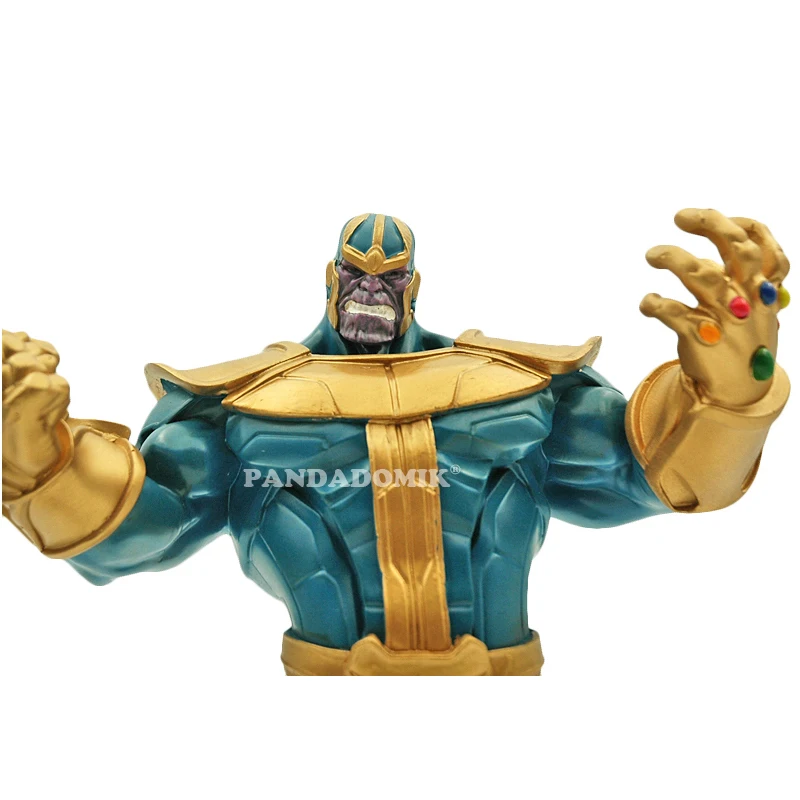 Pandadomik Thanos большой размер 33 см Смола 14 дюймов игрушечная фигурка модель Мстители