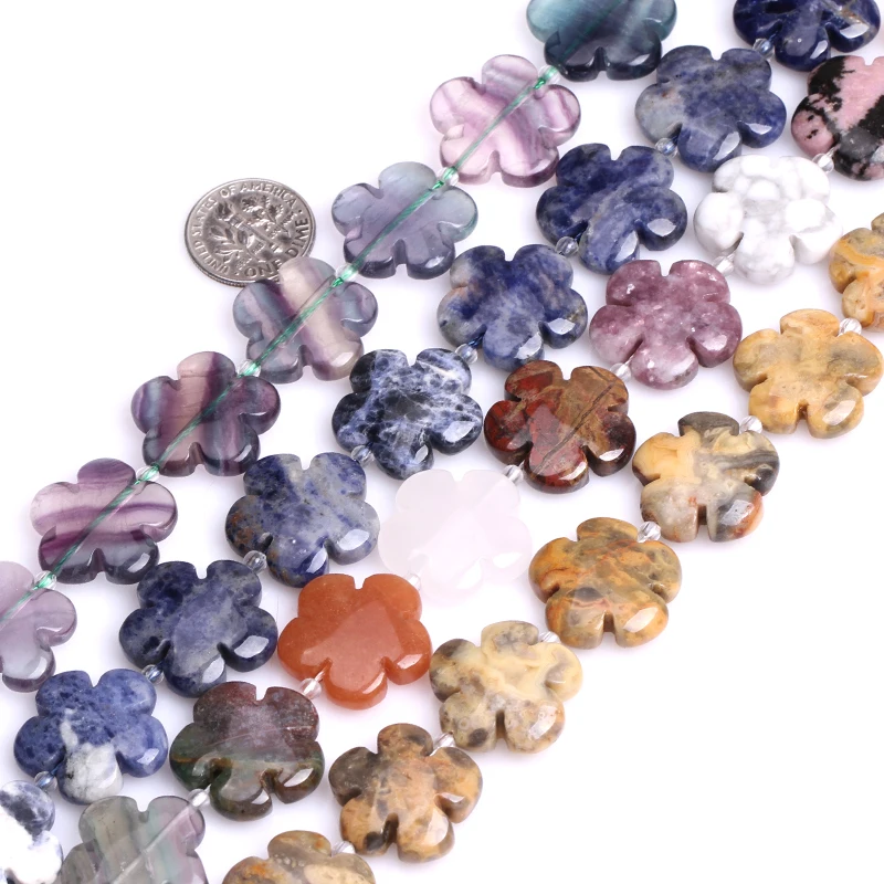Gem-inside 20mm Natural Rose Flower Plumeria Stone Beads For Jewelry Making Bracelet Necklace DIY Jewellery Selectable Material
Gem-inside 20mm Natural Rose Flower Plumeria Stone Beads For Jewelry Making Bracelet Necklace DIY Jewellery Selectable Material