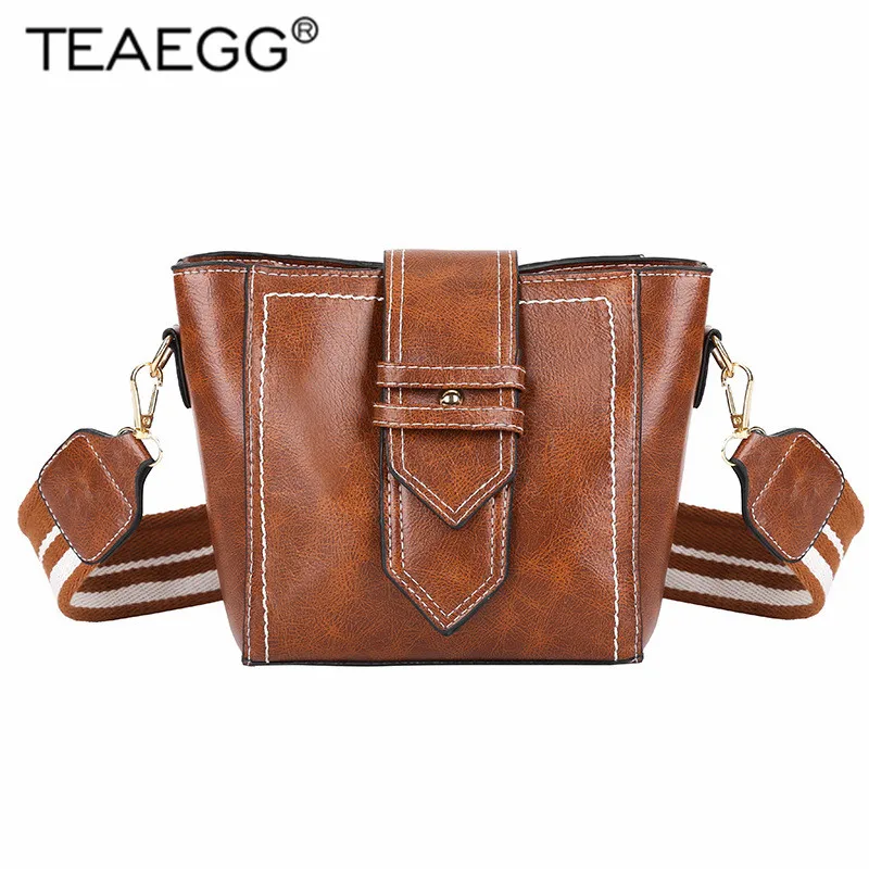 TEAEGG Новый Для женщин Винтаж сумки посыльного дикий версия перекинул плечо