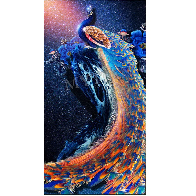 Peacock &Starry Sky home decor full drill resin 5D Diamond Painting mosaic Diamond Embroidery pattern Cross stitch wall sticker
Peacock &Starry Sky home decor full drill resin 5D Diamond Painting mosaic Diamond Embroidery pattern Cross stitch wall sticker