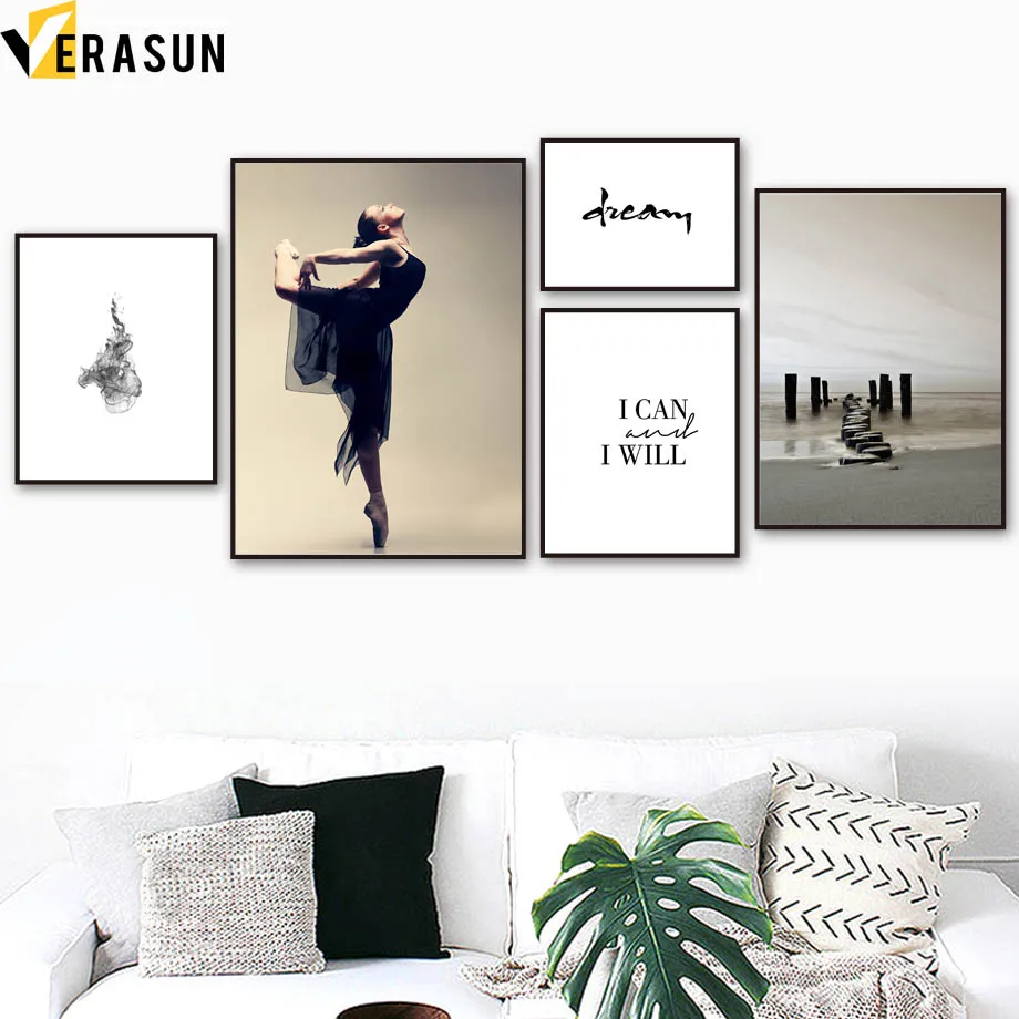 Dance Ballet Girl Beach Dream Quote Wall Art Canvas Painting Nordic Posters And Prints Wall Pictures For Living Room Home Decor
Dance Ballet Girl Beach Dream Quote Wall Art Canvas Painting Nordic Posters And Prints Wall Pictures For Living Room Home Decor