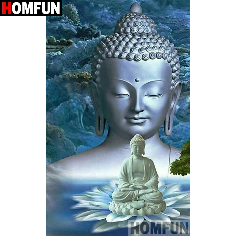HOMFUN 5D DIY Diamond Painting Full Square/Round Drill "Religious Buddha" Embroidery Cross Stitch gift Home Decor Gift A09064
HOMFUN 5D DIY Diamond Painting Full Square/Round Drill "Religious Buddha" Embroidery Cross Stitch gift Home Decor Gift A09064