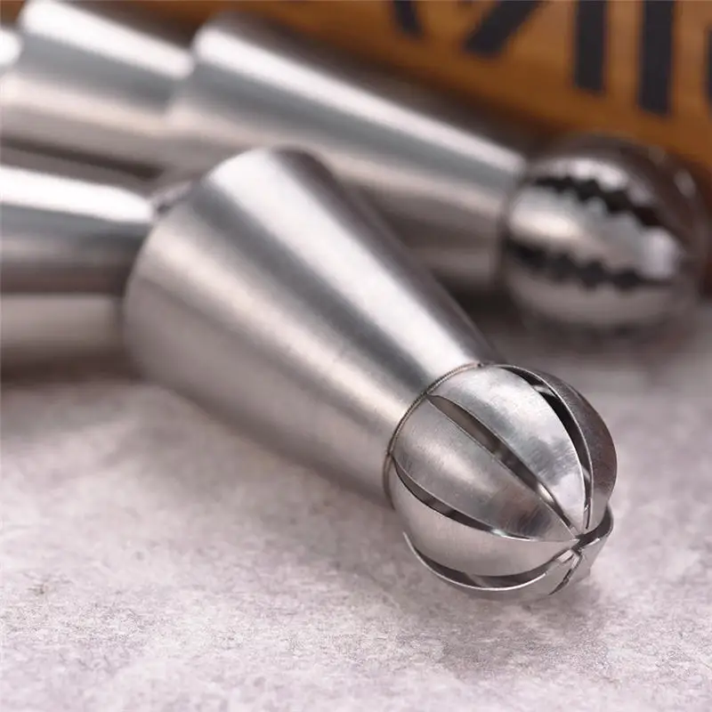 4YANG 2pcs/set Russian Sphere Cream Icing Piping Cake Nozzle Pastry Tips Cup cake Decorating Tools Chocolate Cookie Decorations
4YANG 2pcs/set Russian Sphere Cream Icing Piping Cake Nozzle Pastry Tips Cup cake Decorating Tools Chocolate Cookie Decorations