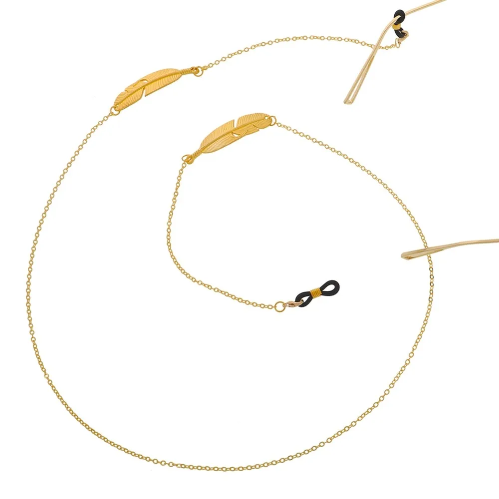HOT Non-slip Alloy Glasses Chain Beard Glasses Frames Feather Shapes Charms Sunglasses Chains Unisex Eyewear Accessories
HOT Non-slip Alloy Glasses Chain Beard Glasses Frames Feather Shapes Charms Sunglasses Chains Unisex Eyewear Accessories