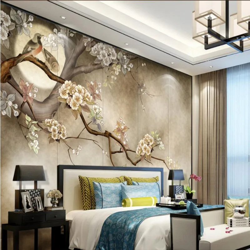 beibehang Large custom wallpapers Chinese hand - painted flowers and trees Trees living room TV wall murals
beibehang Large custom wallpapers Chinese hand - painted flowers and trees Trees living room TV wall murals