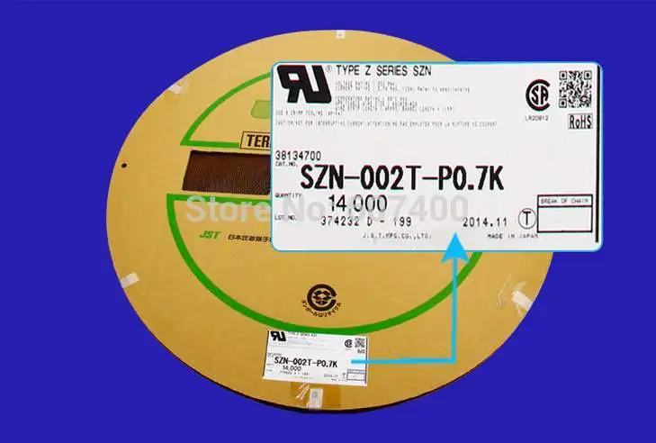 SZN-002T-P0.7K Терминалы JST Инструменты для наращивания волос Терминалы корпуса 100% новые и оригинальные части
SZN-002T-P0.7K Терминалы JST Инструменты для наращивания волос Терминалы корпуса 100% новые и оригинальные части