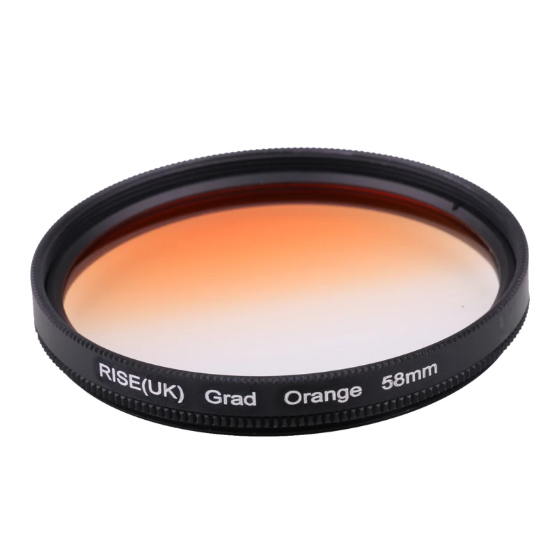 Camera Filter 58mm Gradual Orange Color lens Filter for Nikon D3100 D3200 D5100 SLR Camera lens
Camera Filter 58mm Gradual Orange Color lens Filter for Nikon D3100 D3200 D5100 SLR Camera lens