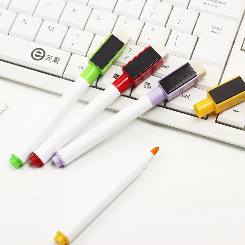 Repeated Filling Whiteboard Marker Pen Set With Eraser Marker Pen Children Calligraphy Stationery Supplies 6PCS/lot
Repeated Filling Whiteboard Marker Pen Set With Eraser Marker Pen Children Calligraphy Stationery Supplies 6PCS/lot
