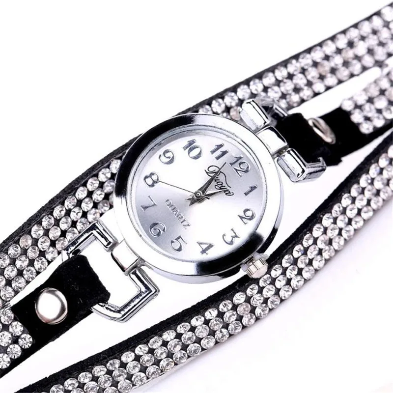 New Duoya Fashion Women Bracelet Watch Gold Quartz Gift Wristwatch Women Dress Leather Casual Bracelet Watches Relojes Mujer #D
New Duoya Fashion Women Bracelet Watch Gold Quartz Gift Wristwatch Women Dress Leather Casual Bracelet Watches Relojes Mujer #D