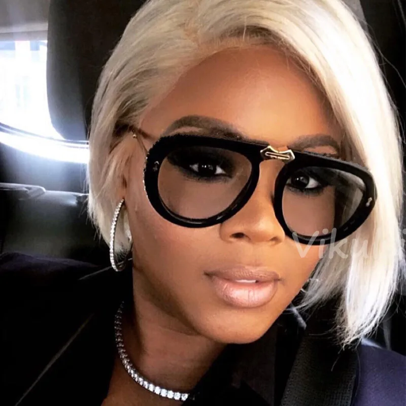 Unisex Simple Italy Brand Designer Sunglasses Women 2019 New Retro Luxury Clear Pilot Sunglasses For Female UV400 Oculos De Sol
Unisex Simple Italy Brand Designer Sunglasses Women 2019 New Retro Luxury Clear Pilot Sunglasses For Female UV400 Oculos De Sol