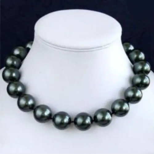 14mm AAA Black South Sea Shell Pearl Necklace 18" LL002^^@^Noble style Natural Fine jewe FREE SHIPPING
14mm AAA Black South Sea Shell Pearl Necklace 18" LL002^^@^Noble style Natural Fine jewe FREE SHIPPING