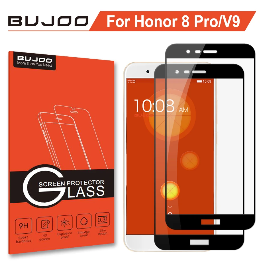 2 Pack 100% Original BUJOO Real 2.5D 0.3mm 9H HD Full Cover Screen Protector Tempered Glass For Huawei Honor 8 Pro 8Pro V9 Film
2 Pack 100% Original BUJOO Real 2.5D 0.3mm 9H HD Full Cover Screen Protector Tempered Glass For Huawei Honor 8 Pro 8Pro V9 Film
