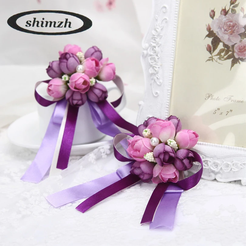 SHIMZH 30Pcs/Lot Corsage For Bridesmaid Silk Fake Flowers For Wedding Dancing Party Decor Colorful Bridal Bouquet Holding Flower
SHIMZH 30Pcs/Lot Corsage For Bridesmaid Silk Fake Flowers For Wedding Dancing Party Decor Colorful Bridal Bouquet Holding Flower