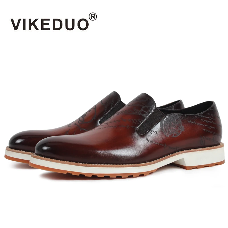 2020 Vikeduo Handmade Hot Men's Loafer Shoes 100% Genuine Leather Fashion Luxury Causal Party Dress Young Man Original Design
2020 Vikeduo Handmade Hot Men's Loafer Shoes 100% Genuine Leather Fashion Luxury Causal Party Dress Young Man Original Design