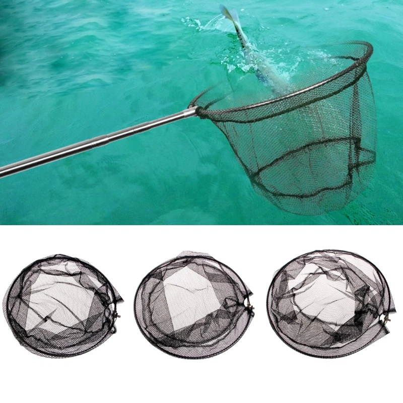 Stainless Steel Frame Fishing Folding Net Brail Head Round Mesh Accessories New 
Stainless Steel Frame Fishing Folding Net Brail Head Round Mesh Accessories New