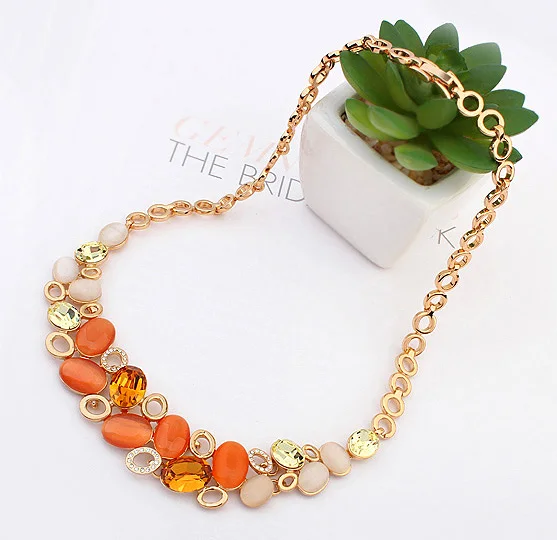 Luxury Crystal From Swarovski Statement Necklace Gold Color Chain Collares Mujer 2018 Ladies Opal Necklaces Pendants Jewelry
Luxury Crystal From Swarovski Statement Necklace Gold Color Chain Collares Mujer 2018 Ladies Opal Necklaces Pendants Jewelry