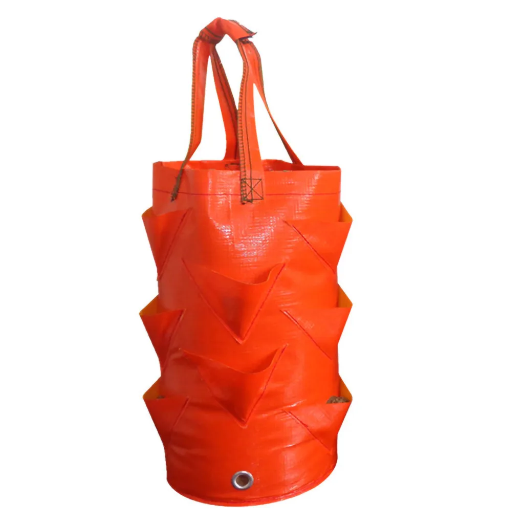 Strawberry Planting Bag Multi-mouth Container Bag Planter Pouch Plant Growing Pot Side Plant Growing Pot Side Home Garden Tool
Strawberry Planting Bag Multi-mouth Container Bag Planter Pouch Plant Growing Pot Side Plant Growing Pot Side Home Garden Tool