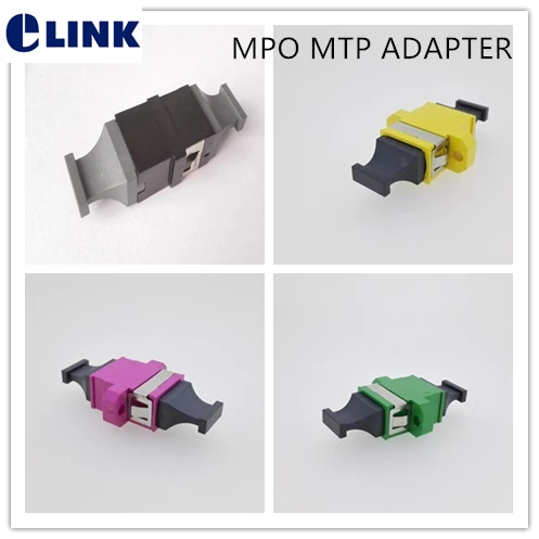 10pcs MPO MTP fiber adapter UP-DOWN BLACK YELLOW GREEN Mageta ONE body type MPO optical fiber coupler ftth connector ELINK
10pcs MPO MTP fiber adapter UP-DOWN BLACK YELLOW GREEN Mageta ONE body type MPO optical fiber coupler ftth connector ELINK