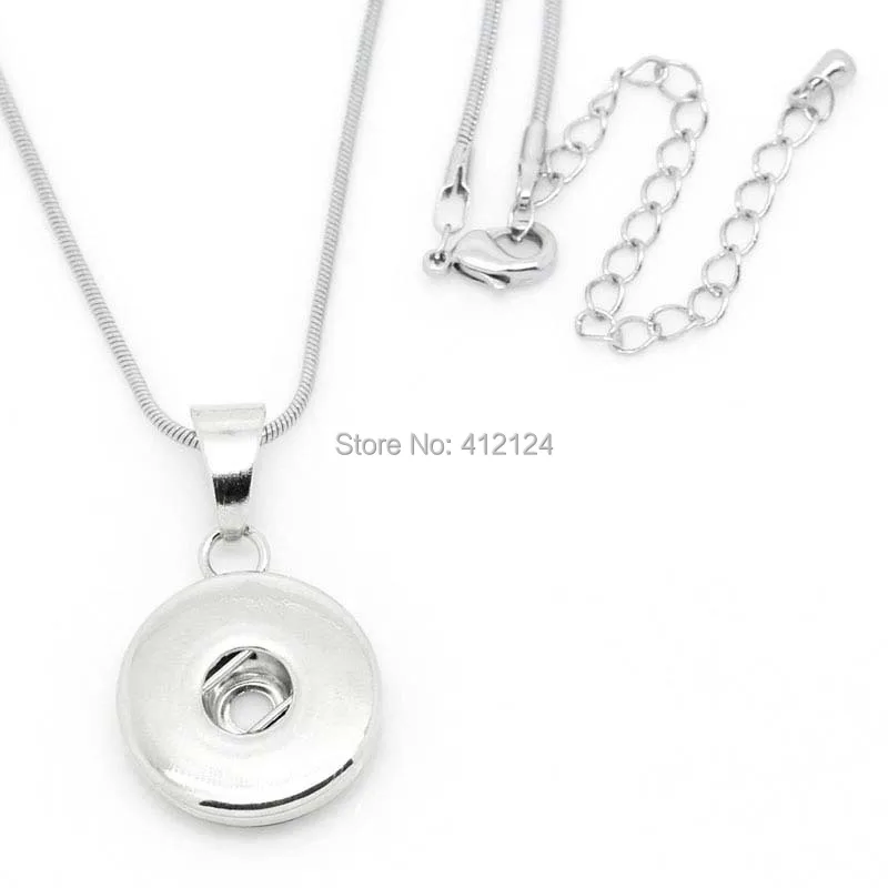 1Pc Necklace Lobster Clasp Snake Chain Pendant Fit 18mm Snap Press Buttons Silver Tone Jewelry DIY Finding 45cm(17 6/8")
1Pc Necklace Lobster Clasp Snake Chain Pendant Fit 18mm Snap Press Buttons Silver Tone Jewelry DIY Finding 45cm(17 6/8")