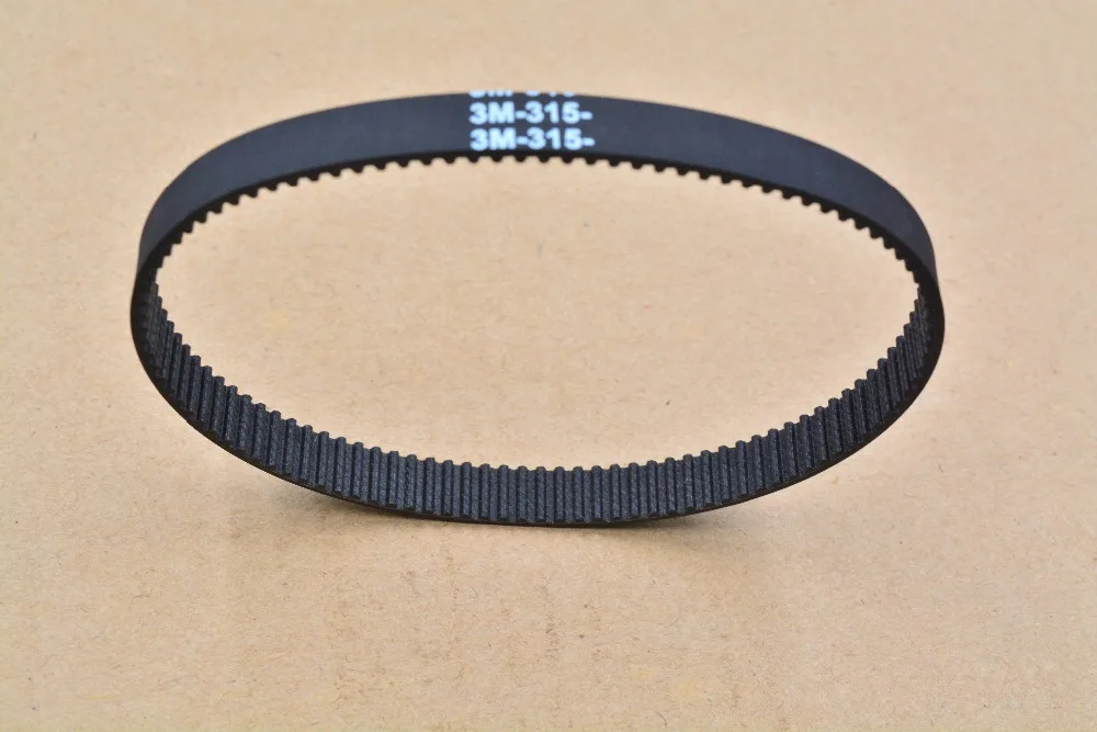3d printer belt closed loop rubber HTD 3M timing belt 105 teeth 315mm length 10mm width HTD315-3M-10 1pcs
3d printer belt closed loop rubber HTD 3M timing belt 105 teeth 315mm length 10mm width HTD315-3M-10 1pcs