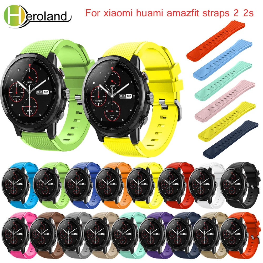 Ремешок для наручных часов Amazfit Stratos 2S 22 мм силиконовый ремешок для часов для Samsung Gear S3 Frontier/классический ремешок для Amazfit Stratos 2
Ремешок для наручных часов Amazfit Stratos 2S 22 мм силиконовый ремешок для часов для Samsung Gear S3 Frontier/классический ремешок для Amazfit Stratos 2