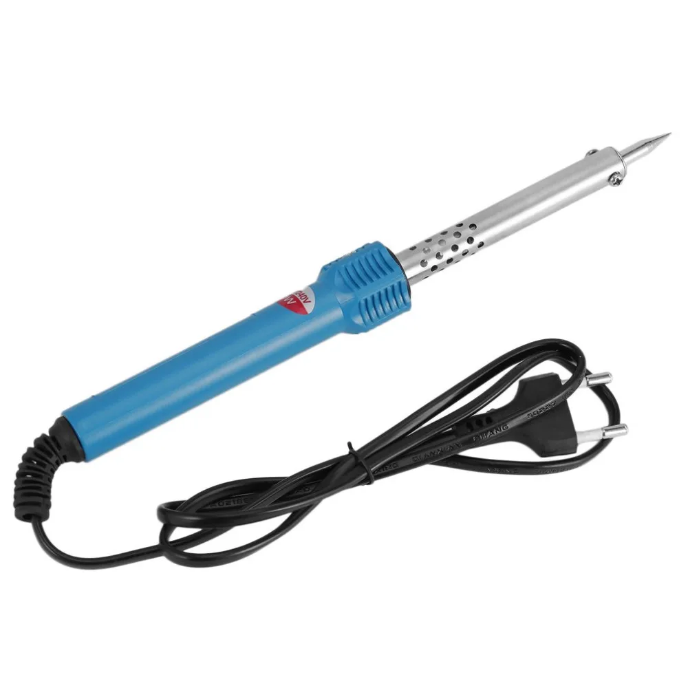 220V 50W 60W Pencil Welding Tip Electric Soldering Iron Heating Tool Hot solder Heat Repair Tools with EU Plug Anti-scald Handle
220V 50W 60W Pencil Welding Tip Electric Soldering Iron Heating Tool Hot solder Heat Repair Tools with EU Plug Anti-scald Handle