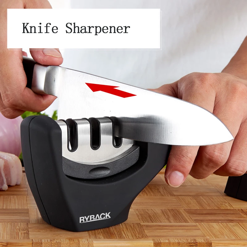 Household Professional Knife Sharpener Diamond Stainless Steel Kitchen Sharpening Stone Sissors Grinding Sharpener for knives
Household Professional Knife Sharpener Diamond Stainless Steel Kitchen Sharpening Stone Sissors Grinding Sharpener for knives