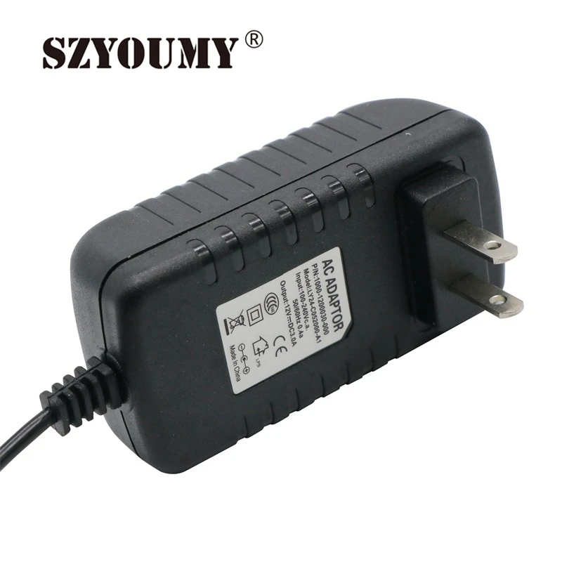 SZYOUMY DC 12V 3A Power Adapter Charger Converter 36W Power Supply Lighting Transformer For LED Strip Driver 50pcs DHL
SZYOUMY DC 12V 3A Power Adapter Charger Converter 36W Power Supply Lighting Transformer For LED Strip Driver 50pcs DHL