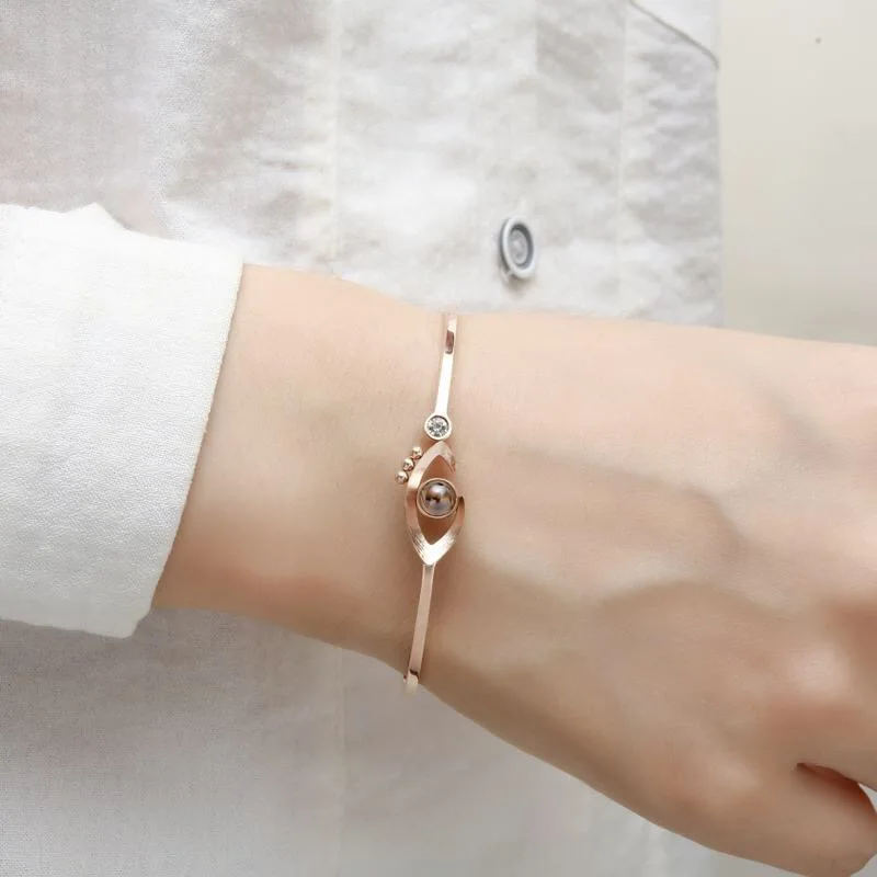 2019 Fashion Rose Gold "You are My Eyes" 100 language i love you bangle Bangle Bracelets for Women Best Gift
2019 Fashion Rose Gold "You are My Eyes" 100 language i love you bangle Bangle Bracelets for Women Best Gift