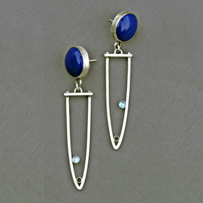 Boho Tribal Metal Pin Brooch Hollow Dangle Earrings Minimalist Round Circle Dark Blue Resin Stone Women Earrings Brincos Z3D238
Boho Tribal Metal Pin Brooch Hollow Dangle Earrings Minimalist Round Circle Dark Blue Resin Stone Women Earrings Brincos Z3D238